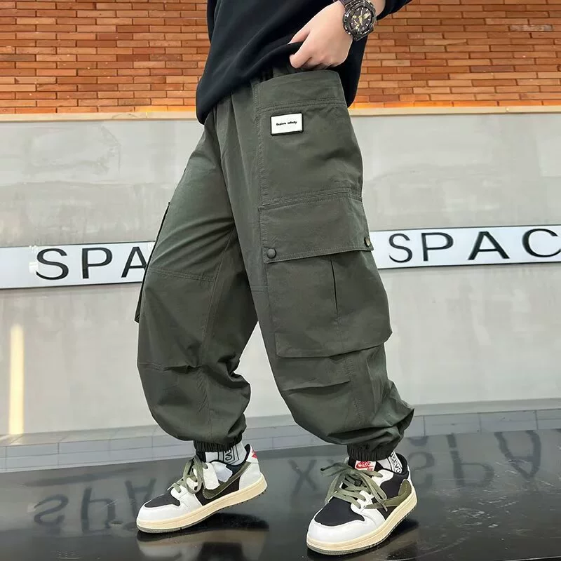 Children's trousers for boys, autumn, for teenagers