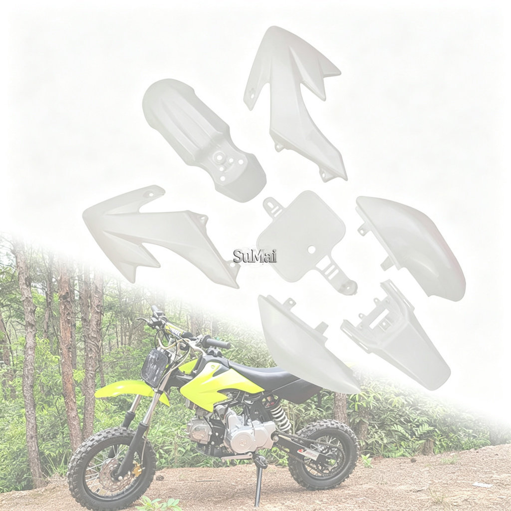 Manufacturers Wholesale Suitable for Honda Xr50 Off-Road Motorcycle Plastic Shell Crf50 Small Flying Eagle Motorcycle Plastic Parts