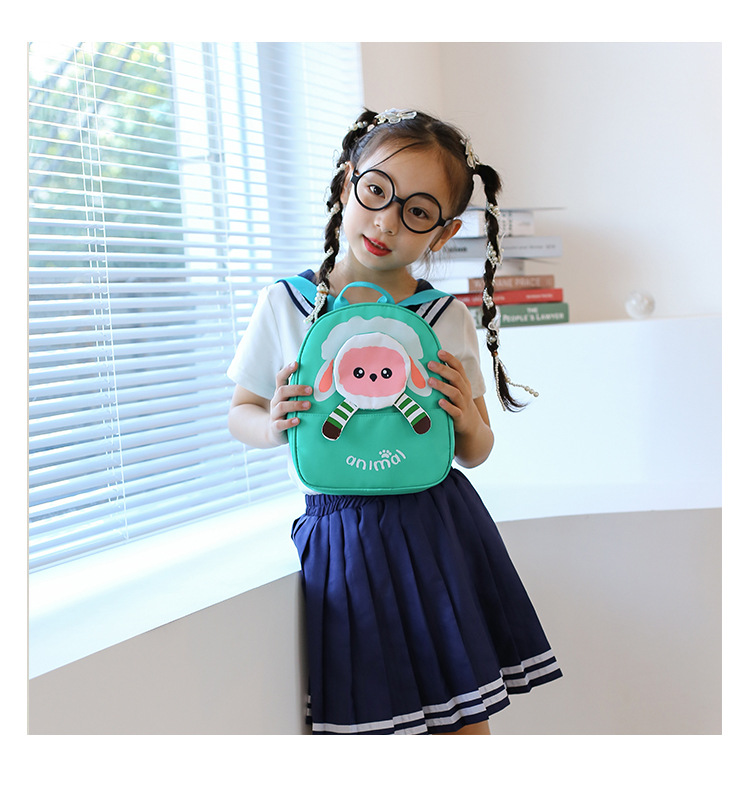 Fashion Children's Canvas Casual Cartoon Anime Small Backpackwholesale Nihaojewelry display picture 2