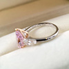 Accessory, wedding ring, internet celebrity, 4 carat, silver 925 sample