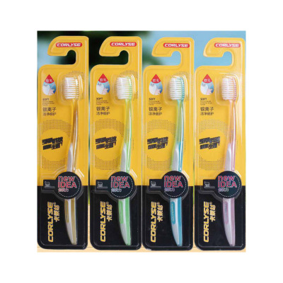 wholesale Madden Silver ion adult Medium and small Flex supermarket household Antibacterial high quality Product phase toothbrush