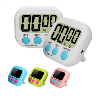 Kitchen timer alarm clock countdown English electronic digital reminder