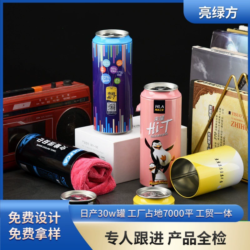 Индивидуальные жестяные банки для трендовых игрушек-сюрпризов Bubble Mart, вендинговые банки Sanrio, банки для колы, консервные банки.