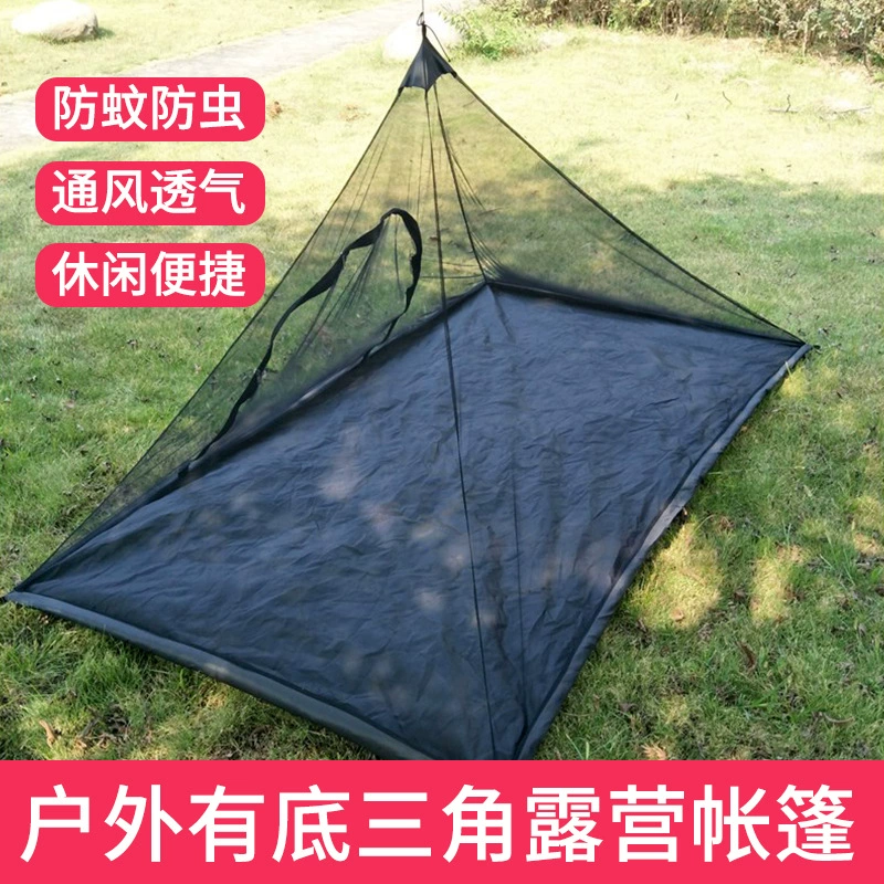 Шатер одиночного и двойного на открытом воздухе шатра треугольника шатра парка отдыха сетки на открытом воздухе нижнего портативный складывая