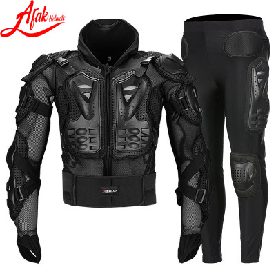AFAK primavera y verano fuera de la carretera motocicleta Armadura Ropa protectora Caballero de carreras de equitación Ropa anti-caída Equipo de protección en el pecho