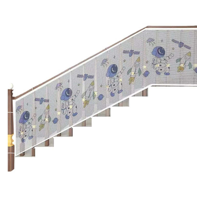 Детская сетка для защиты лестниц балкон сетка для защиты от падения защитная сетка цвет веревки Толстая наружная Защитная Сетка декоративная сетка может быть разрезана