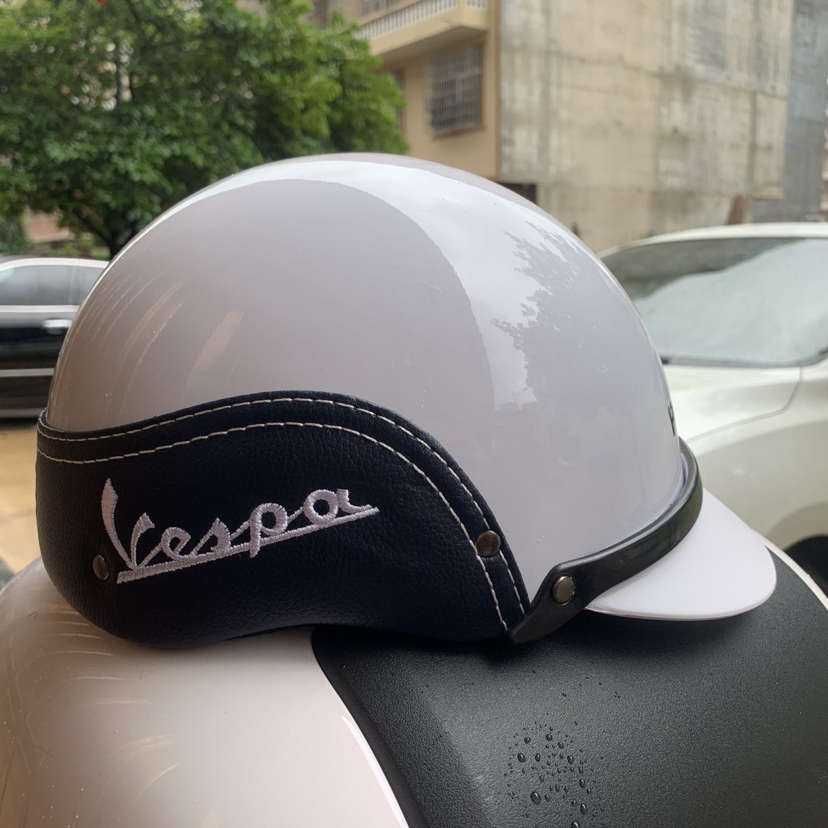 Vespa Piaggio Helmet - Original Vietnam Import - Fashionable, Lightweight