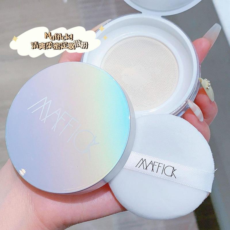 MAFFICK Refreshing Soft Honey Makeup Powder Lasting Oil Control Powder Powder Powder Waterproof Brightening Makeup Powder Matte MAFFICK Refreshing Soft Honey Makeup Powder Lasting Oil Control Powder Powder Powder Waterproof Brightening Makeup Powder Matte