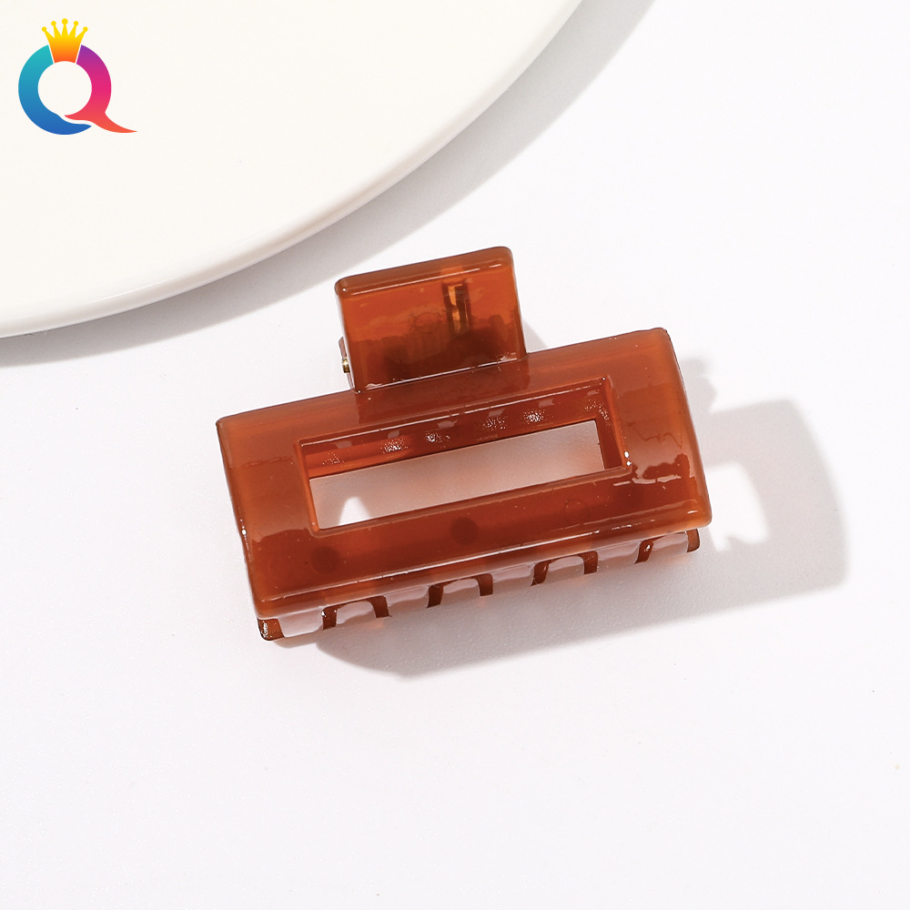 Qiyue jalea coreana pequeña horquilla clip lateral Cabeza trasera updo clip de pelo tamaño pequeño flequillo clip accesorios para el cabello tocado al por mayor