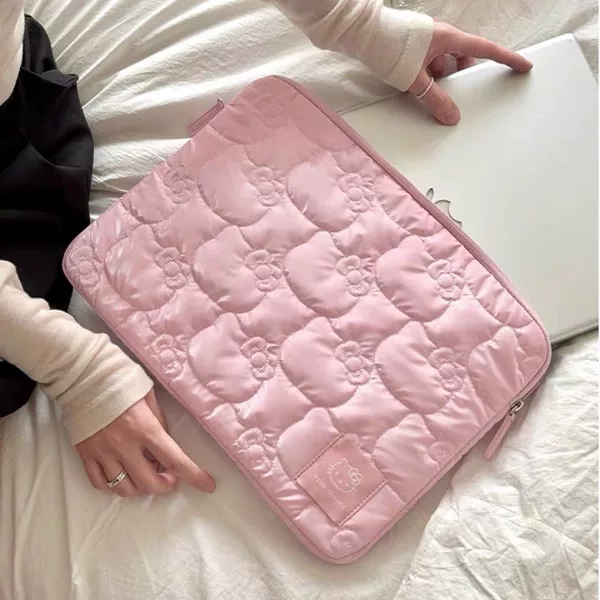 South Korea KAZUM Cute Hello Kitty Laptop Inner Bag 11/13/15 "iPad Tablet Storage Bag