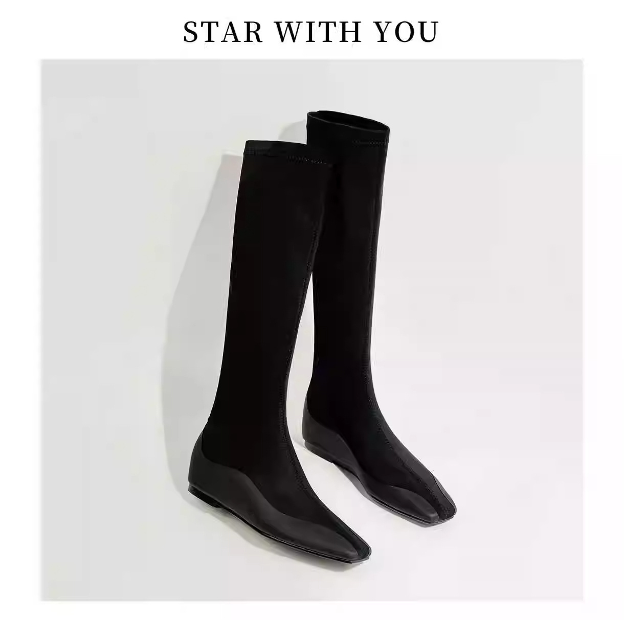 黒いロングチューブ