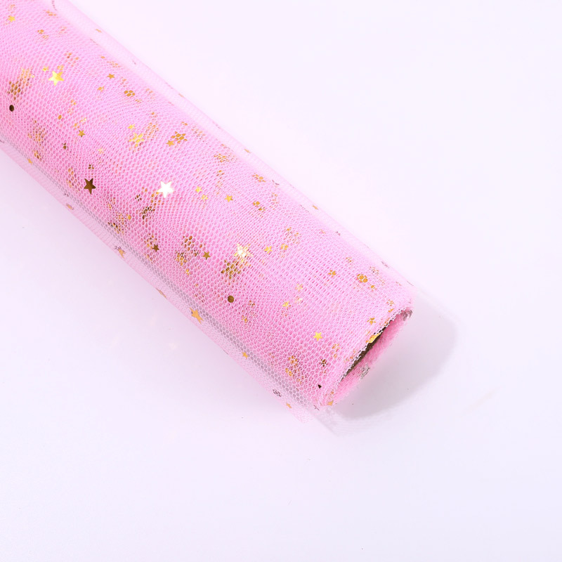 Diosa Festival de malla estrella Luna hilo estrella hilo Lollipop bouquet DIY bolsa flor papel forma hilo flor embalaje al por mayor