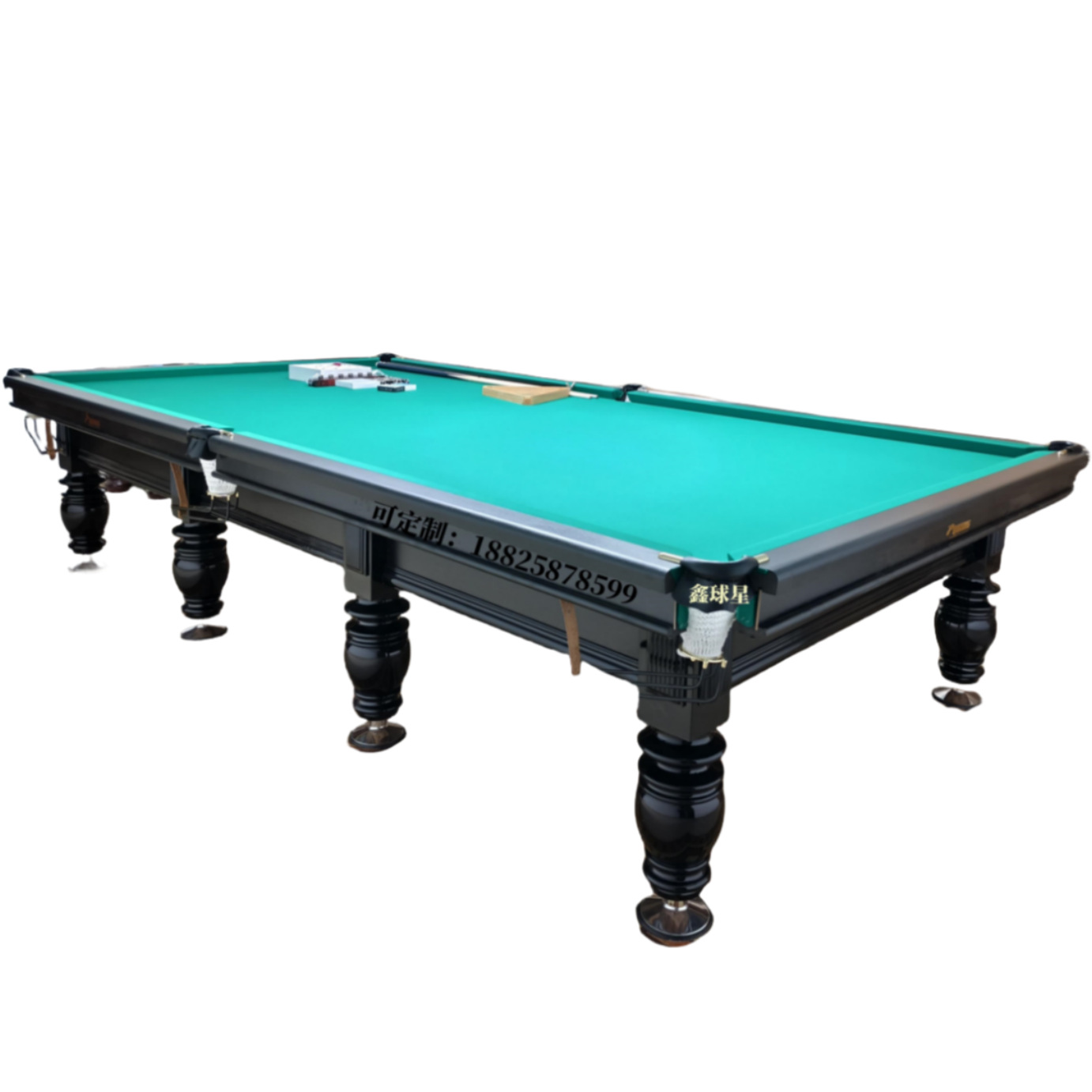 Mesa de billar rusa Fábrica estándar Mesa de billar rusa Billar doméstico Mesa de billar americano Mesa de billar