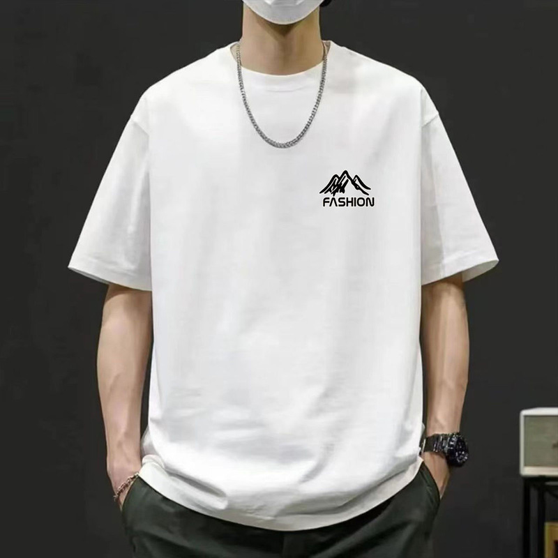 2026 New American Retro Trendy Brand Short-Sleeve T-Shirt for Men, Oversized Loose Fit, Versatile Printed Half-Sleeve Top 2026 New American Retro Trendy Brand Short-Sleeve T-Shirt for Men, Oversized Loose Fit, Versatile Printed Half-Sleeve Top