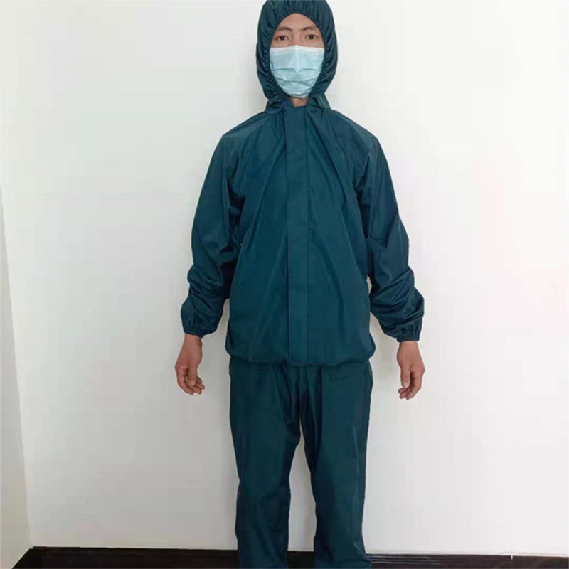 防塵服ワンピース耐油防水フード付き防塵防ガラス綿作業服防塵服スーツワンピース|undefined