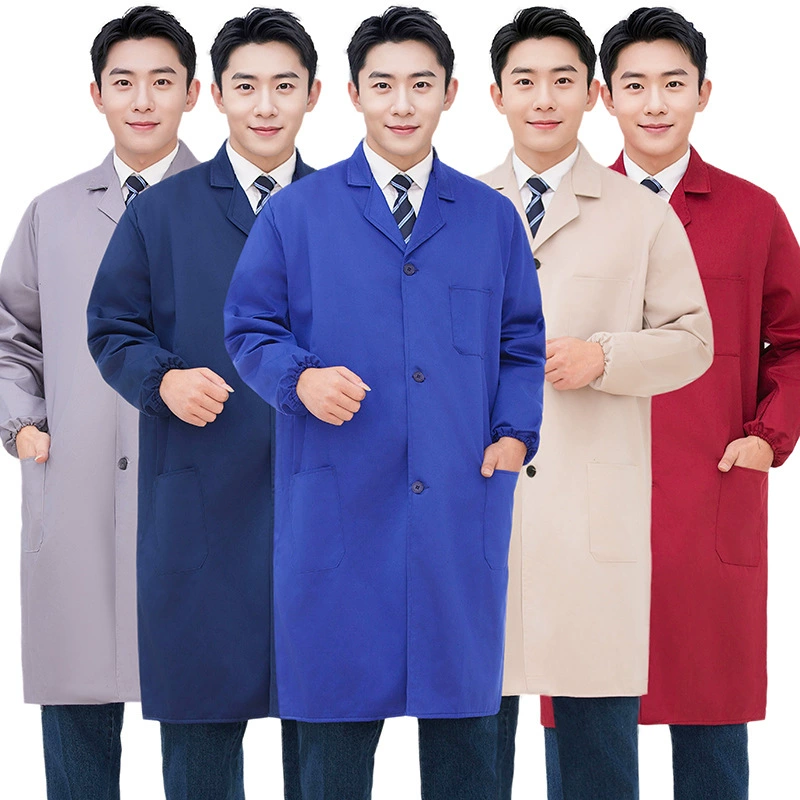 Синий костюм с длинными рукавами Мужская одежда по страхованию труда Камуфляжная одежда Одежда Пылезащитная одежда Оптовая одежда