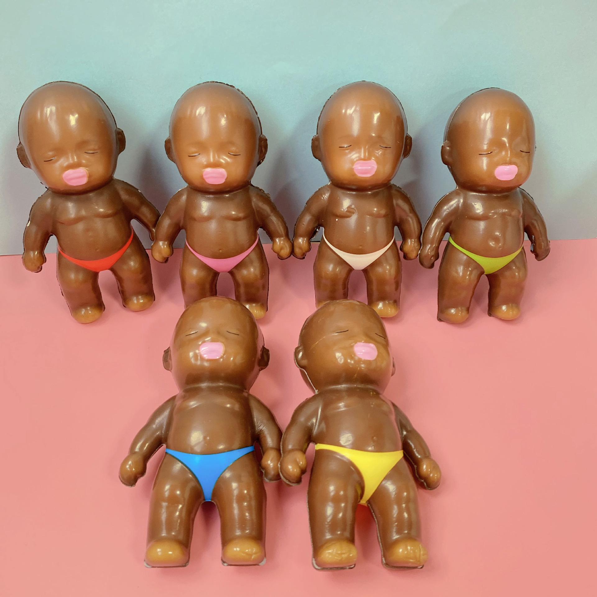 Muñeca Natasha auténtica, muñeca negra, muñeca fea, muñeca de juguete, muñeca de rebote lento, Natasha.