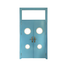 幼儿园学校门钢门塑钢门开门校门双开双开门佛山板门门门塑钢门办