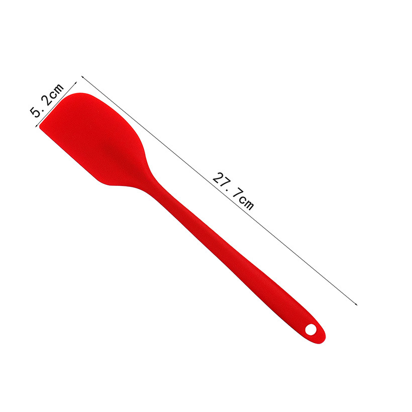 Espátula de Silicona Monobloque para Repostería de Grado Alimenticio para Crema y Pasteles