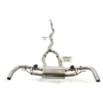 Suitable for Mercedes-Benz GLE53 W167, with silencer valve pipe