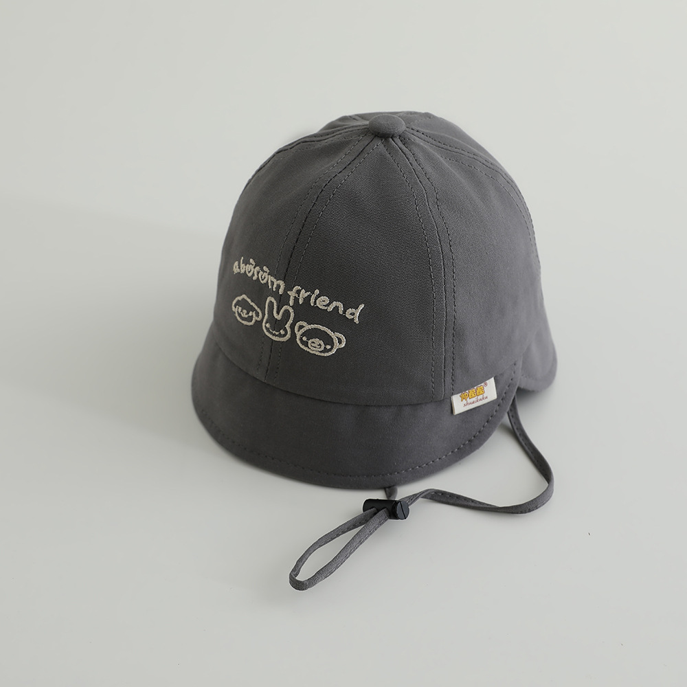 Sombrero de bebé primavera y otoño sombrero pescador sombrero bebé sombrero de sol lindo super lindo sombrero de baño para hombres y mujeres delgado 2025 nuevo