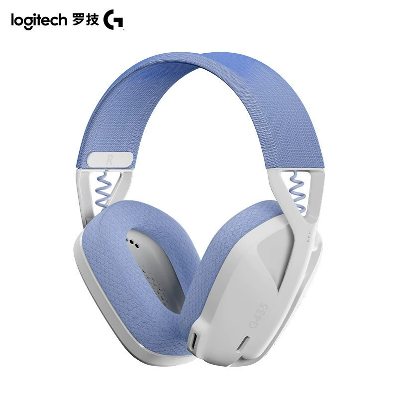 Logitech, беспроводные игровые наушники, микрофон, G435, Bluetooth