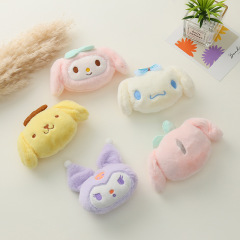 日系卡通針織充棉公仔DIY鑰匙扣掛件包包配飾束髮帶材料批發