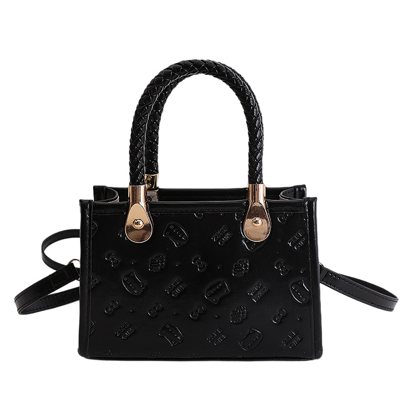 Bolsa de textura 2026 primavera y verano nueva bolsa de hombro de moda para mujeres lindas bolsas de mano relieve