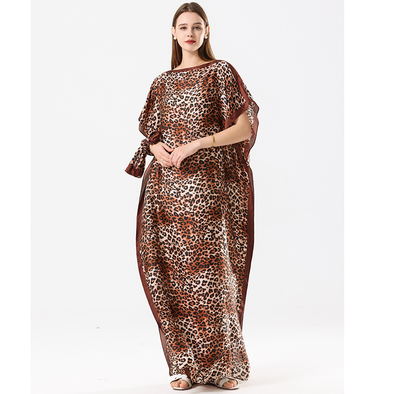 2025 primavera y verano nuevo Amazon venta rápida ropa malaya camisa de arena imitación seda brocado ropa de protección solar de vacaciones de playa