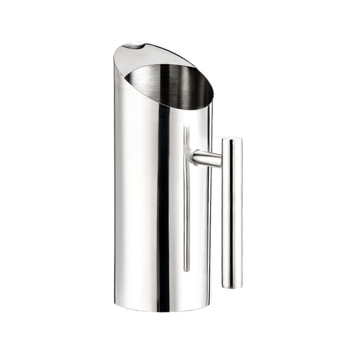 Stainless steel straight-body ice bucket bar separator, ice pot, water pot, cocktail cold water pot, cold brew coffee pot, fruit press pot