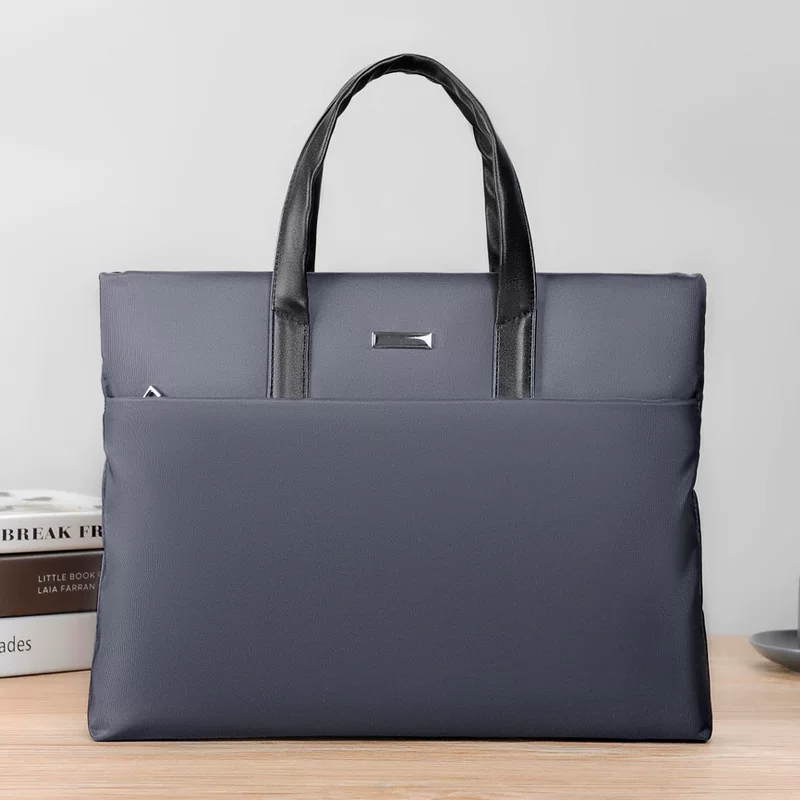 Light and thin capacious laptop, one-shoulder bag, business version, wholesale