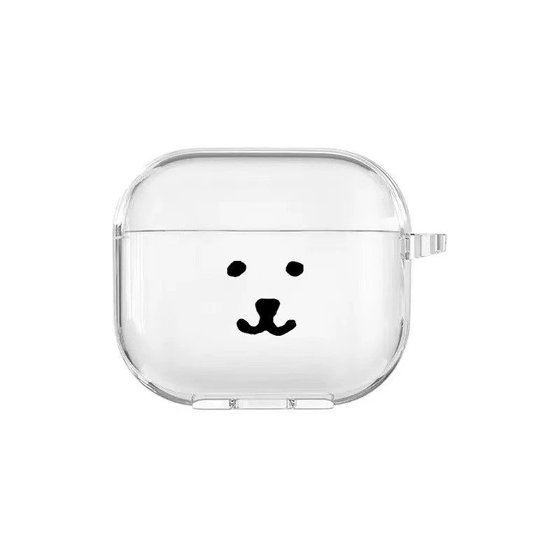 Apple, милые наушники, защитный чехол, простой и элегантный дизайн