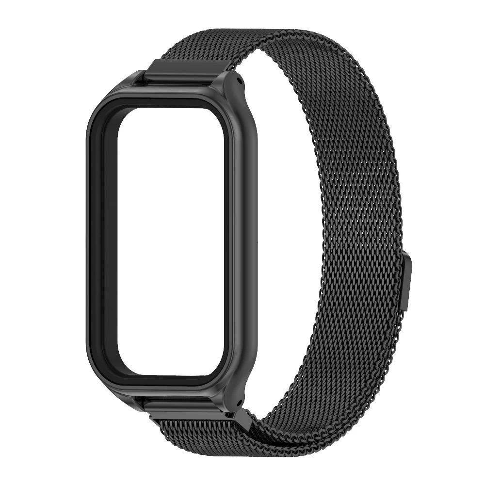 Уместен Redmi 3 Redmi браслет 2 ремень Xiaomi Mi Band 8 9 Active Milan Sanzhu нержавеющая сталь настенная бот