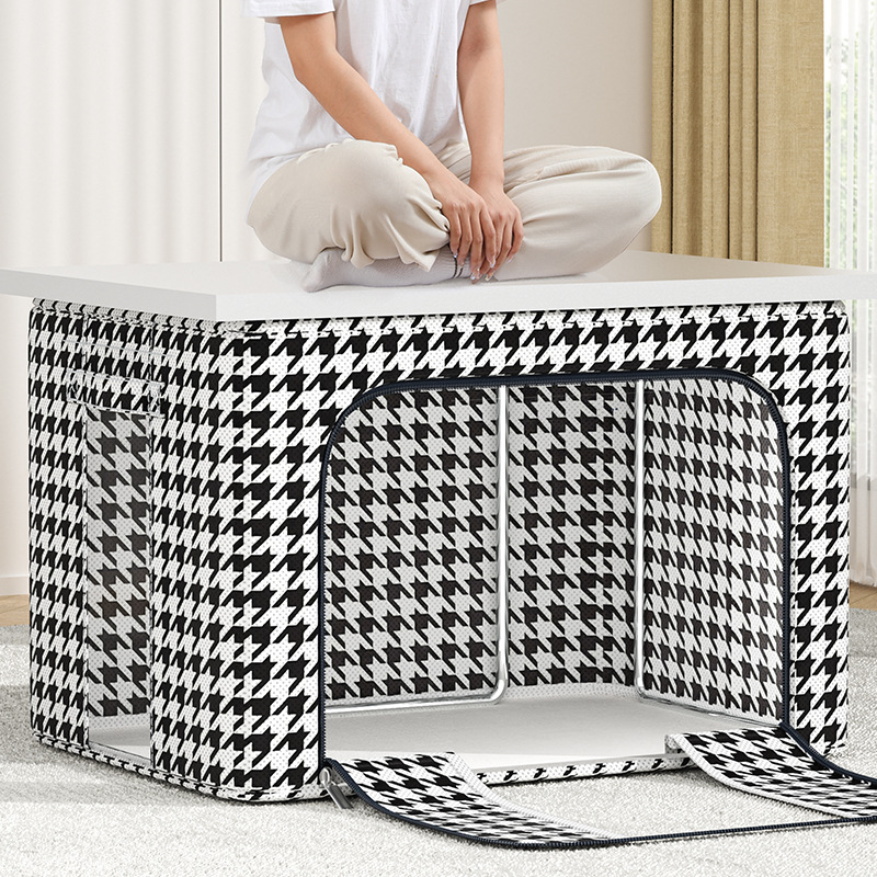Capacious storage box non-woven cloth for home use