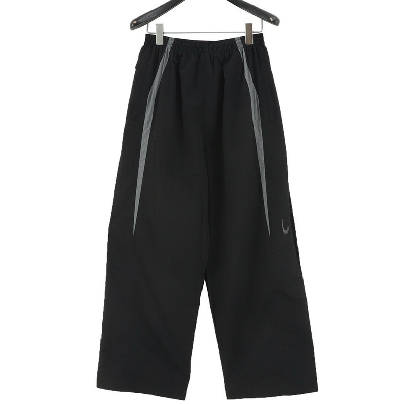 High-Quality Version of 2026 Paris B Brand Classic Embroidered Logo Straight-Leg Pants, Loose Fit, Unisex Casual Pants