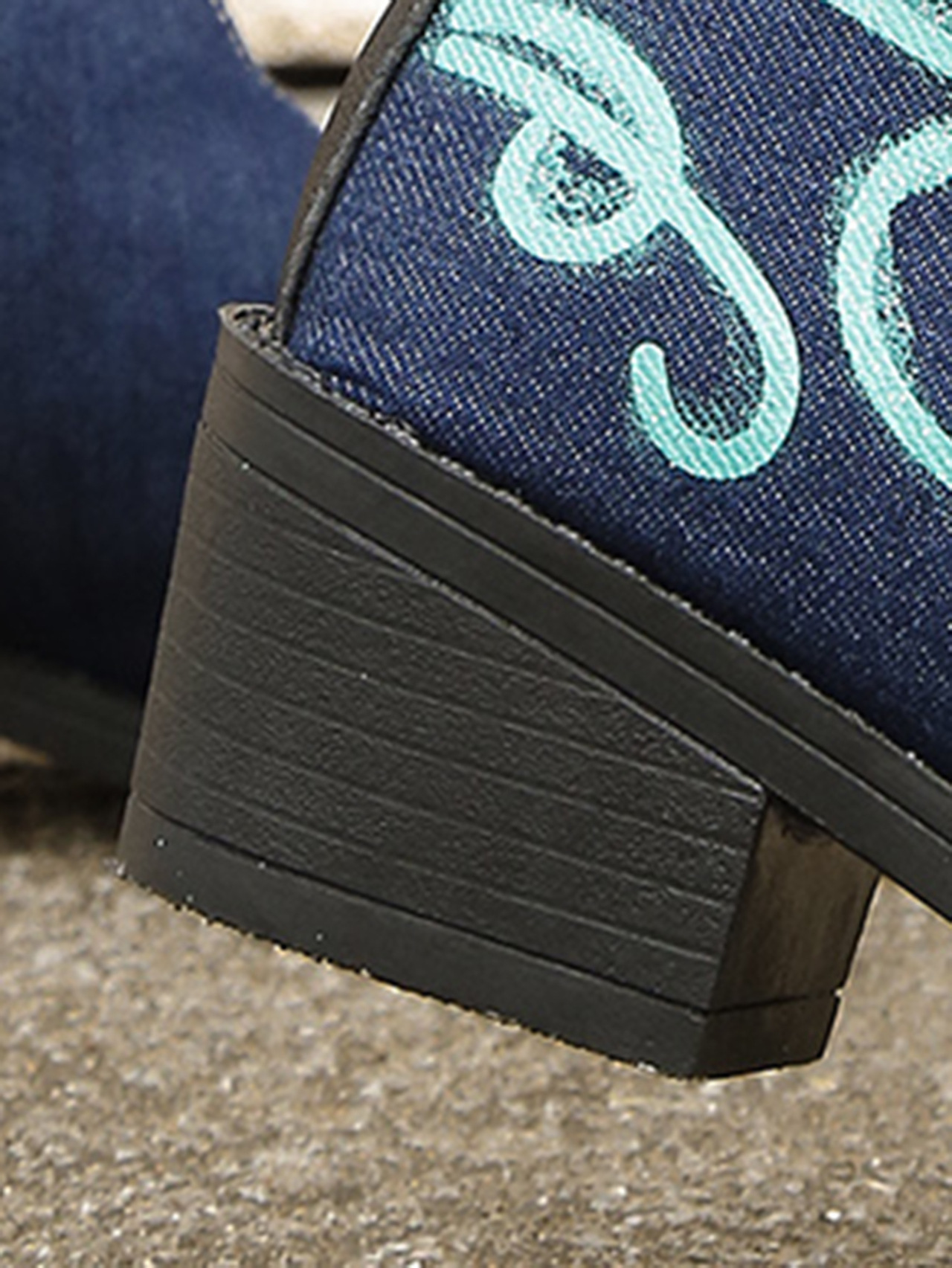 Herbst und winter frauen stiefel Runde kappe platz mit denim stiefeletten einfarbig frauen stiefel_voghion.com