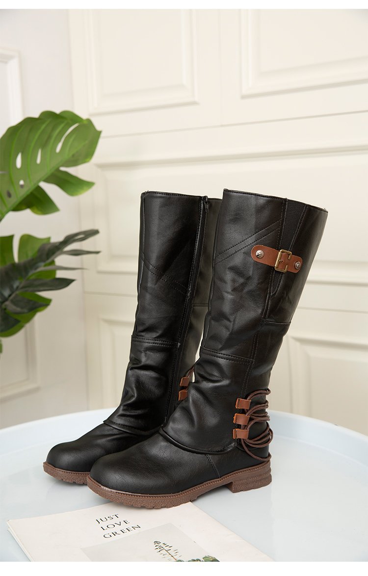 Fashion explosion outside wear fall and winter high boots_voghion.com