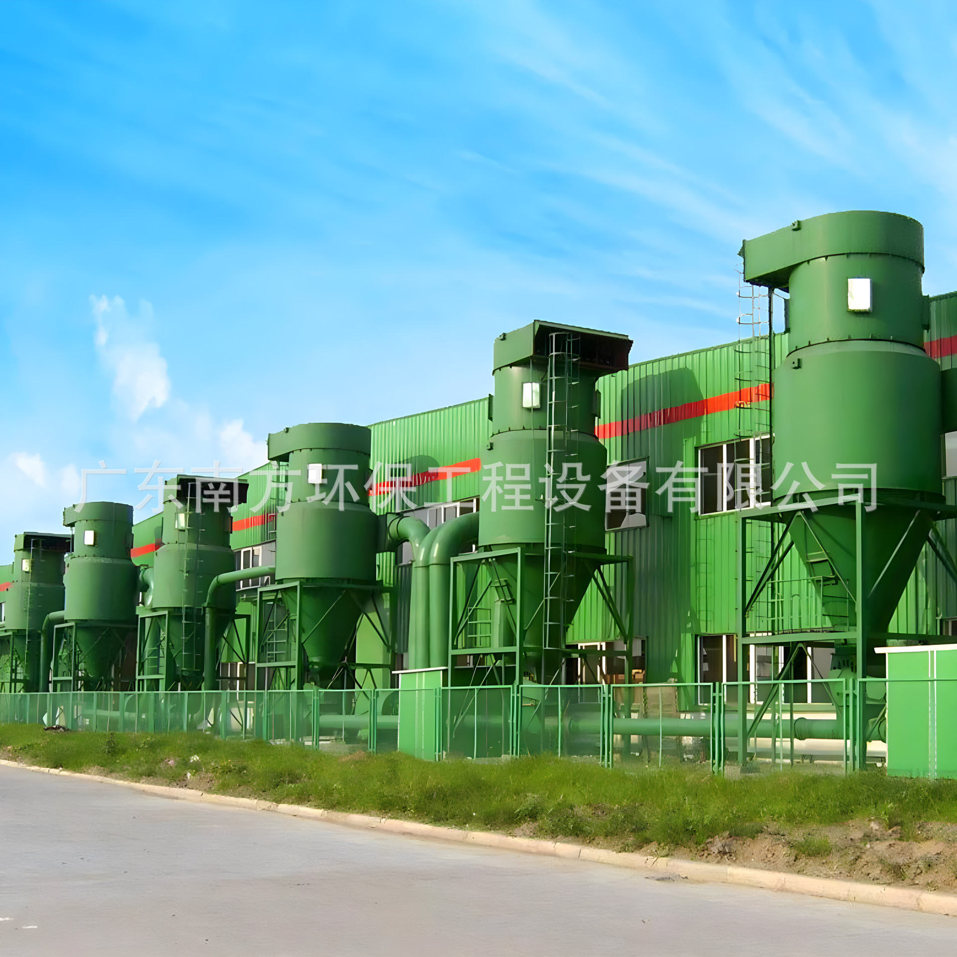 巨大塑胶工业塑胶粉料搅拌粉尘防爆废气回收治理工程设备达标排放