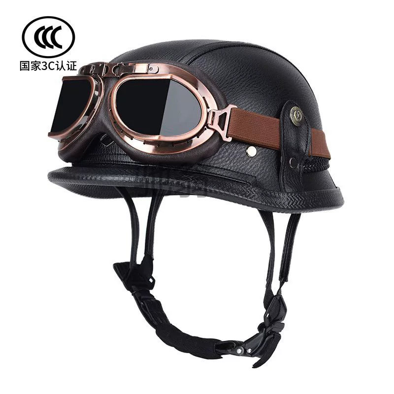 Ретро-летний электрический полуд helmet?