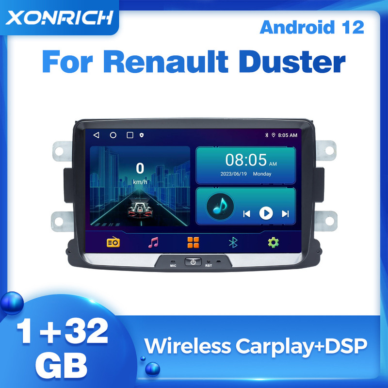 Suitable for Renault Dacia Renault Duster Modified Android Car Navigator Player Gps