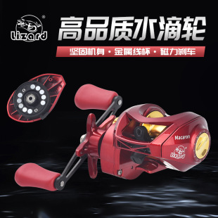 Kemeilong Macaron Universal Lure Fishing Reel Metal Long Casting Anti-Break Line Metal Spool Fishing Reel