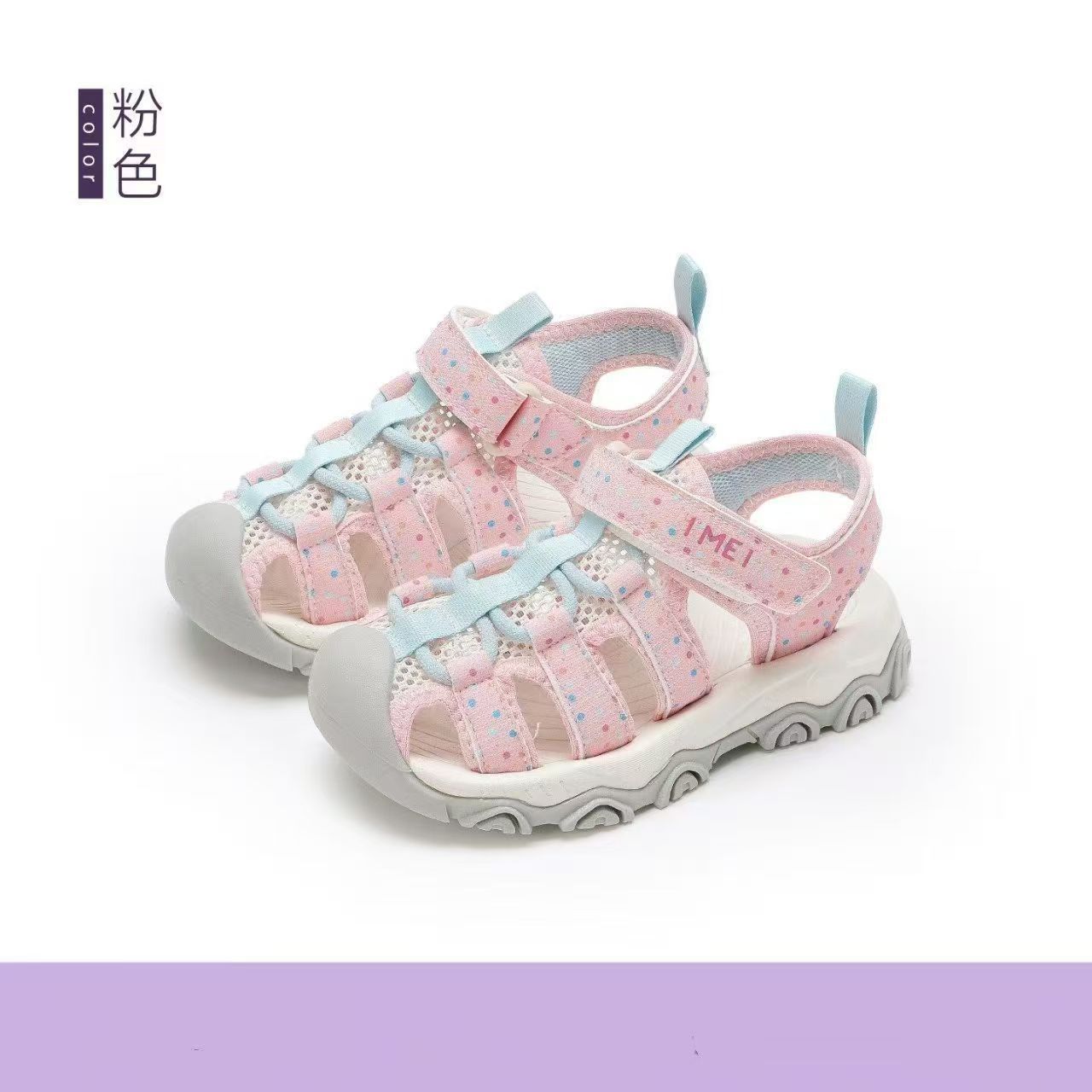Zapatos casuales transpirables de malla para niños 2026 verano nuevo estilo de moda para niñas sandalias deportivas para correr image 7