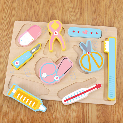 Wooden plane cut-and-slice fruit and vegetable snacks cut-and-slice wood-cut fruit children's play house kitchen toy