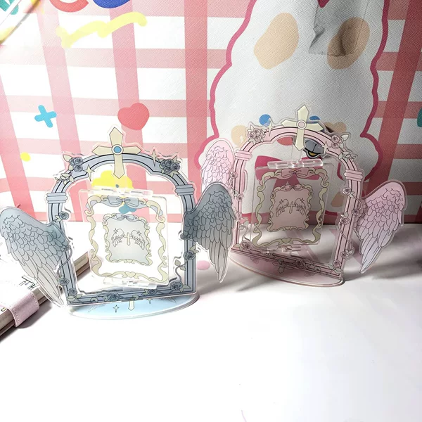Angel Kiss no attribute rotatable photo frame peripheral acrylic decoration small card standing card niche card standing card