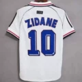 1998 France away to India No. 10 ZIDANE