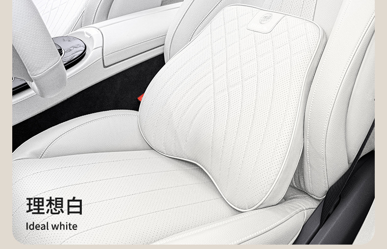 Suitable for Buick Car Headrest Gl8 Regal Regal Envision Plus Lumbar Cushion Neck Pillow Car Interior Supplies