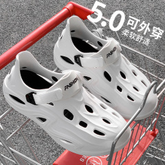メンズビーチサンダル 夏用スリッパ ドリルシューズ レザーシューズ アウトドア用 滑り止め スポーツサンダル ヤシ風サンダル 通気性 トレンド メンズ身長アップ