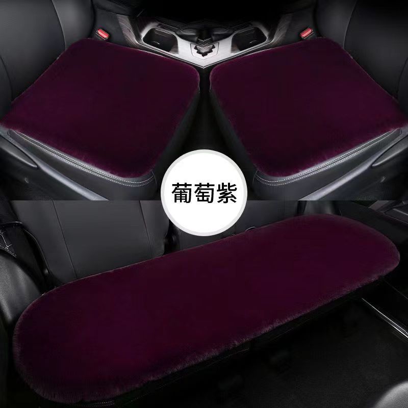 自動車座布団冬のぬいぐるみ座布団三点セットはウサギのぬいぐるみの保温短毛に似せて、普通にシートクッションを厚くします。|undefined