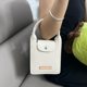 high quality limited pastoral style dumpling bag women's cowhide small square bag new portable messenger bag large capacity mobile phone bag