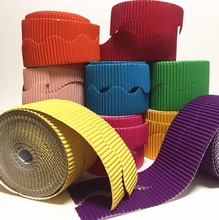 卷装瓦楞纸波浪形 花边波纹纸 装饰底版背景纸